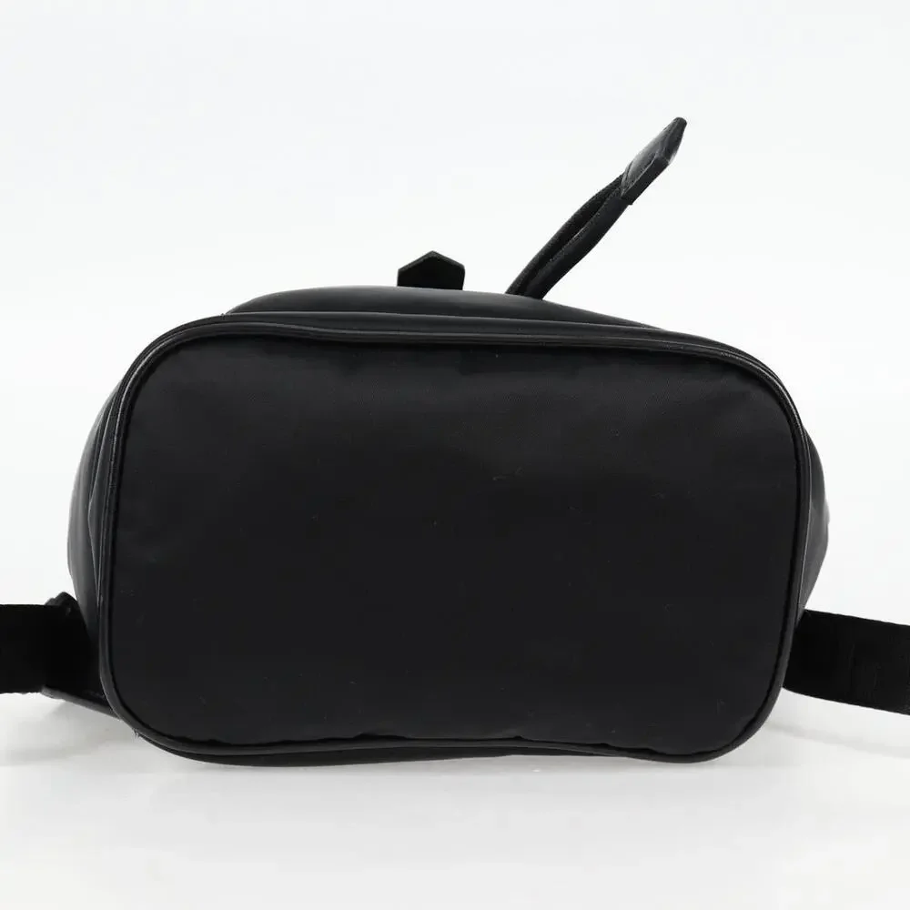 Versace Nylon Backpack Black
